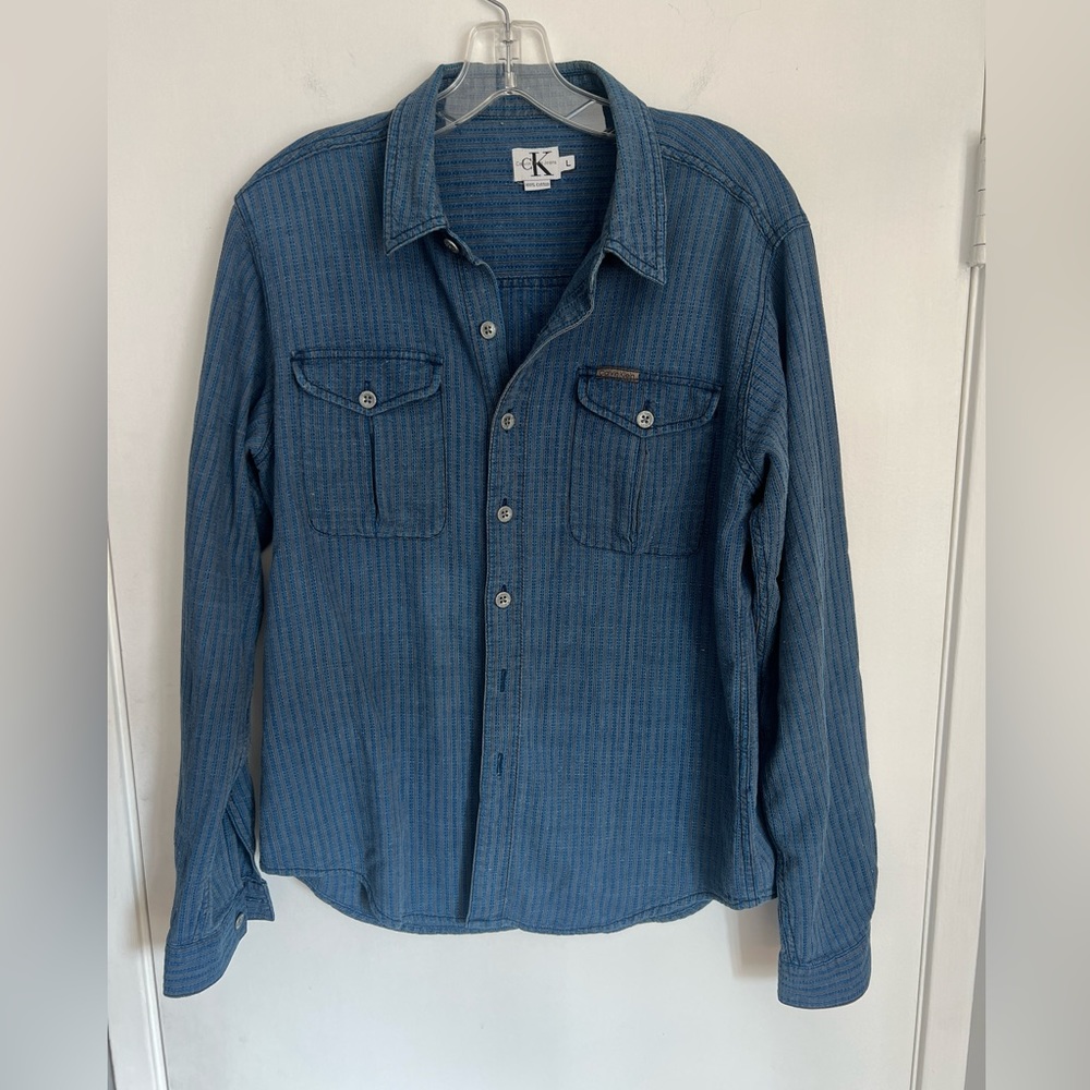 Calvin Klein Long Sleeve Button Down